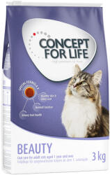 Concept for Life 3kg Concept for Life Beauty Adult száraz macskatáp 15% árengedménnyel