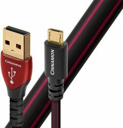 AudioQuest Cinnamon 0, 75 m Negru-Roșu Cablu USB Hi-Fi (AQ62000000003884)