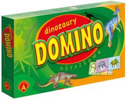  ALEXANDER Picture Dominoes - Dinosaurs: 1-5 Játékos, 39 Elem, Csomagméret: 24.5 x 14.5 x 3 cm