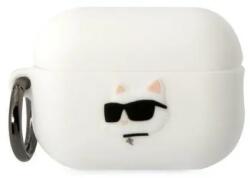  Apple Airpods Pro 2 Case Karl Lagerfeld Szilikon Kupette Head 3D White