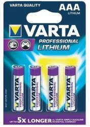 VARTA Ultra lítium AAA akkumulátorok 4db