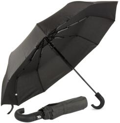 Verk Group Automata Összecsukható Esernyő: Fekete, Uniszex, 62cm Hossz, 100cm Átmérő, Csúszásmentes Fogantyú, Elegáns Hordtáska
