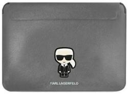 Eredeti laptop tok 16 "Karl Lagerfeld sík Saffiano Ikonik Karl (KLCS16PisFG) Ezüst