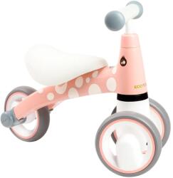 ECOTOYS háromkerekű kerékpár "Flamingo" ökojátékok, 50x22x25 cm, rószaszín