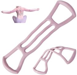 Verk Group Gumi edzőkötél, expander, 35cm x 10cm, rózsaszín
