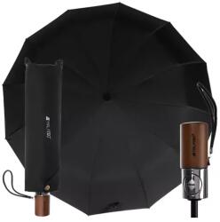 Malatec Összecsukható esernyő 12 vezetékes, 105 cm, fekete