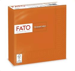 FATO Szalvéta, 1/4 hajtogatott, 33x33 cm, FATO "Smart Table", narancs (50db/csom) (KHT1061)