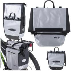 L-BRNO csomagtartóra szerelhető kerékpár táska, 1 rekeszes