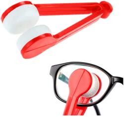Verk Group Mikroszálas szemüvegtisztító kulcstartó, 7cm x 2.5cm x 2cm, többféle színben