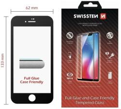 SWISSTEN - tokbarát full 3D fólia iPhone SE 2020 fekete