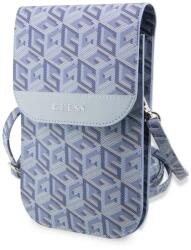 GUESS PU G Cube telefonos táska kék
