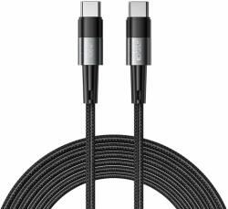 Tech-Protect Cablu pentru incarcare si transfer de date TECH-PROTECT UltraBoost, 2x USB Type-C, PD 100W, 5A, 3m, Gri (9319456606058) - lerato
