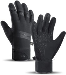 Manusi sport de iarna Insulated Gloves, Compatibile Touchscreen, Waterproof, Marime L, Negru (5907769307713)