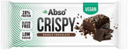 Abso Abso Crispy Bar - Vegán Fehérjeszelet (50 g, Dupla Csokoládé)