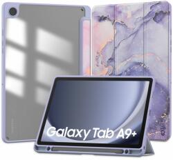Tablettok Samsung Galaxy Tab A9+ Plus 11.0 X210 / X216 - TECH-PROTECT HYBRID LILA MARBLE tok