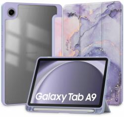 Tablettok Samsung Galaxy Tab A9 8.7 X110 / X115 - TECH-PROTECT HYBRID LILA MARBLE tok