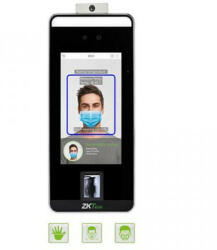 ZKTeco VL-SPEEDFACE-V5L-RF-P-12-W Önálló arcfelismerő terminál