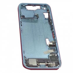 Apple iPhone 14 A2882, A2881, A2884, A2883 EU verzió középső keret, szerelt, fehér OEM