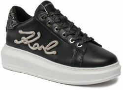 KARL LAGERFELD Sneakers KARL LAGERFELD KL62510G Black Lthr w/Silver 00S