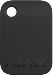  Ajax TAG-BLACK-100 Tag érintésmentes beléptető kulcstartó tag, 13, 56 MHz Mifare DESFire, ISO 14443-A, 100 db, fekete (TAG-BLACK-100)