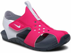 Nike Szandál Nike Sunray Protect 2 (PS) 943826 604 Fireberry/Football Grey 32