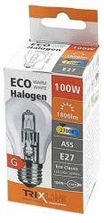 Trixline 100W E27 1800lm 2700K A55 halogén izzó (Trixline-100W-E27-halogen)