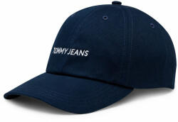 Tommy Jeans Șapcă Tommy Jeans Linear Logo AW0AW15845 Bleumarin