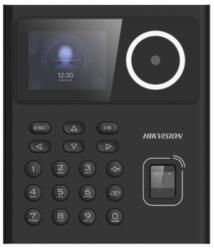 Hikvision DS-K1T320MFWX 2.4" MinMoe arcfelismerő beléptető vezérlő terminál; ujjnyomat- és Mifare kártyaolvasó, billentyűzet