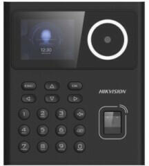 Hikvision DS-K1T320EFWX 2, 4" arcfelismerő beléptető vezérlő terminál; ujjnyomat- és EM kártyaolvasó, billentyűzet