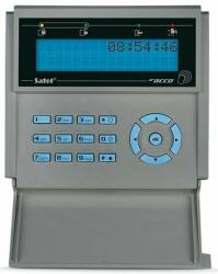SATEL ACCO-KLCDR-BG LCD kezelő; beépített kártyaolvasóval (ACCO-KLCDR-BG) - digipont
