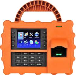 ZKTECO Terminal de pontaj, portabil, cu senzor de amprente, cititor de carduri si tastatura (S922-3G-O-E)