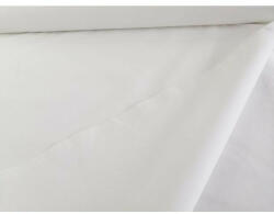 II. osztályú fehér színű pamutvászon textil - 160 cm