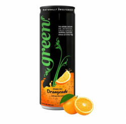  GREEN Narancslé - szénsavas, steviával, dobozos, 330ml