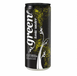 GREEN Tonic - szénsavas, steviával, dobozos, 330ml