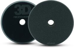 3D Car Care K-55BK Case Pad Black Foam Finishing - Befejező szivacs 125 mm