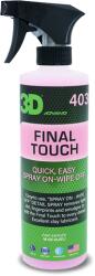 3D Car Care 403OZ16 Final Touch -Fényesítő spray 473 ml