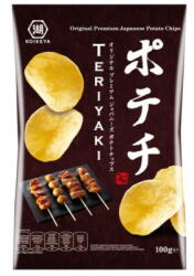 KOIKE-YA Teriyaki Ízesítésű Burgonya Chips, 100gr (Koikeya) (4901335006087  04/10/2024)