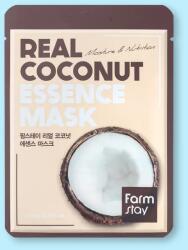 Farmstay Szövet arcmaszk Real Coconut Essence Mask - 23 ml / 1 db