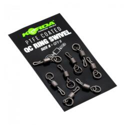 Korda Kwik Change Swivel gyorskapocs forgó, 8, 10 db (KQS20)