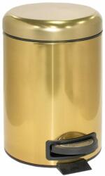 SMR Professional Hygiene Coș de Gunoi Premium 12L Inox Gold cu Pedală - Elite