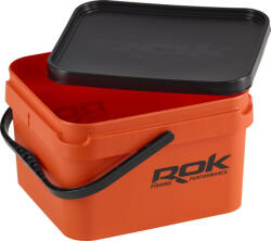  ROK 10 literes szögletes keverő edény fedéllel - SQUARE BUCKET with soft cover (ROK-vodor10liter) - neonfish