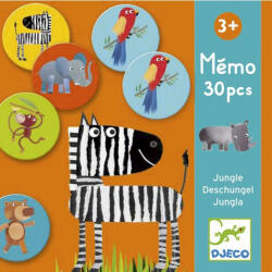 DJECO Dzsungel állatok Memória játék - Djeco (DJ8159)