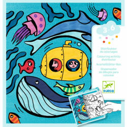 DJECO Óceán Meglepetés adagoló színező - Djeco (DJ0051)