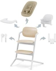 Cybex Cybex Lemo Rocking Chair Set 4in1 Sand White Scaun de masa bebelusi