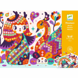 DJECO Kokeshi babák Mozaikkép készítés - Djeco (DJ8904)