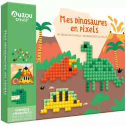 AUZOU Dinoszauruszok Pixelkép készítő készlet - Auzou (AUZOU5510)