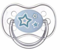 Canpol Babies Canpol Bebeluși nou-născuți Suzeta pentru bebeluși silicon simetric 0-6m 22/580_blu albastru