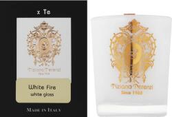 Tiziana Terenzi White Fire Scented Candle White Glass - Lumânare parfumată 35 g
