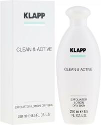 Klapp Exfoliant pentru ten uscat - Klapp Clean & Active Exfoliator Dry Skin 250 ml