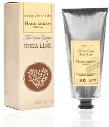 Soap&Friends Cremă de mâini Vanilie - Soap&Friends Shea Line Hand Cream Vanilla 80 ml